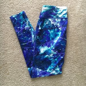 Galaxy-inspired Tek Gear Leggings